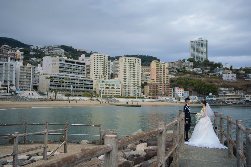 スカイデッキにて