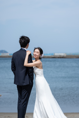 熱海フォトウエディング TKP_洋装ロケーション