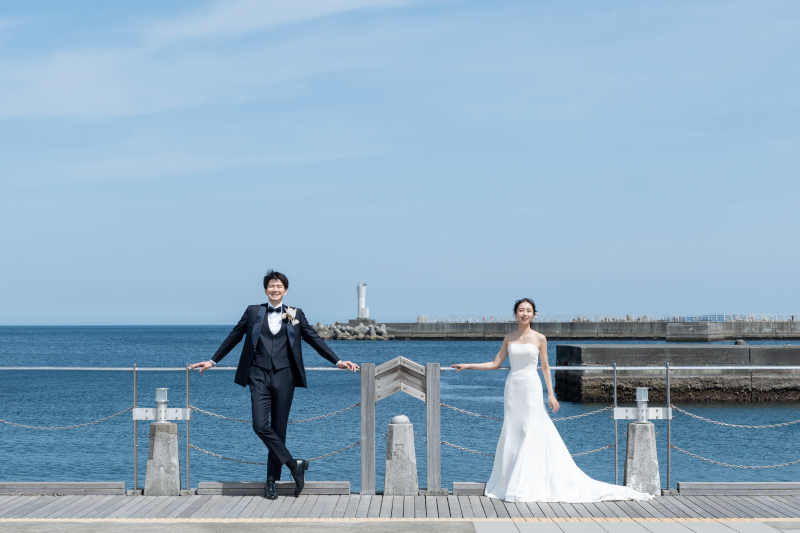 【熱海サンビーチフォト】全部込み|衣裳・ヘアメイク・着付・撮影|通常価格 220,000円 → 期間限定価格 165,000円