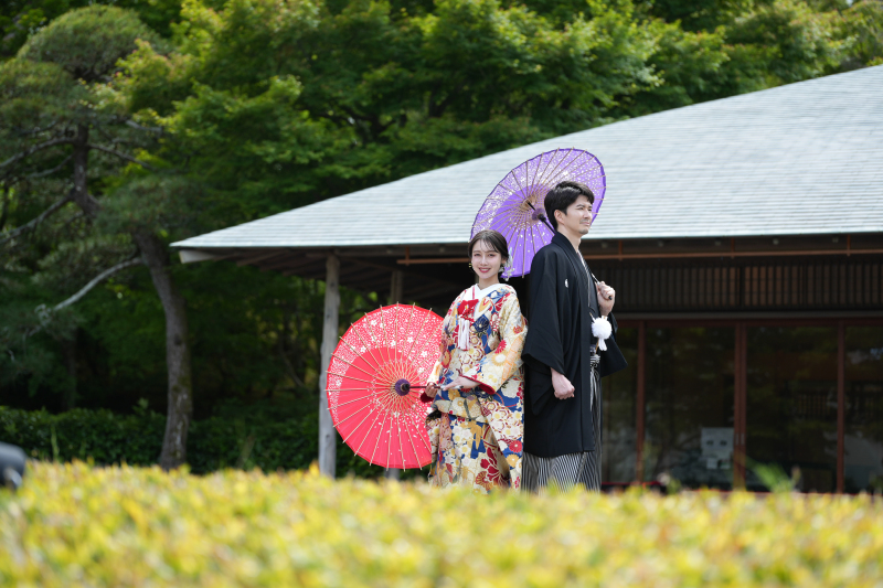 【和装ロケーションフォト】全部込み｜打掛・紋付袴・着付・撮影｜通常価格 253,000円 &rarr; 期間限定価格 198,000円