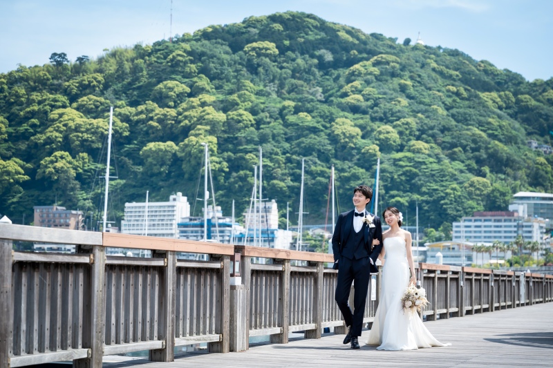 【熱海サンビーチフォト】全部込み|衣裳・ヘアメイク・着付・撮影|通常価格 220,000円 → 期間限定価格 165,000円