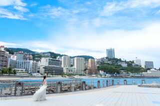 熱海で叶える、ロケーションフォトプラン　　 – 海プラン –