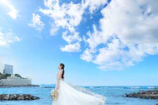 熱海で叶える、ロケーションフォトプラン　　 – 海プラン –