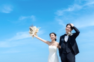 【熱海サンビーチフォト】全部込み165,000円｜全国ドレス試着対応