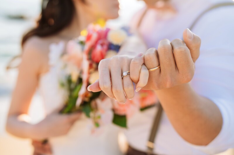 おふたりの想いをつなぐ結婚指輪フォト