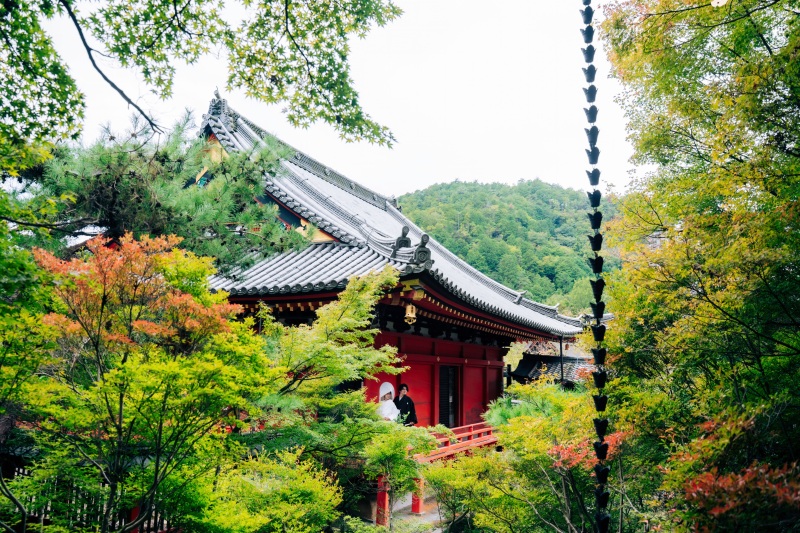 京都の奥行きに包まれる、ふたり