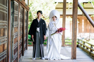 【神社仏閣】京都和装1着ロケーション2箇所（毘沙門堂）・新緑