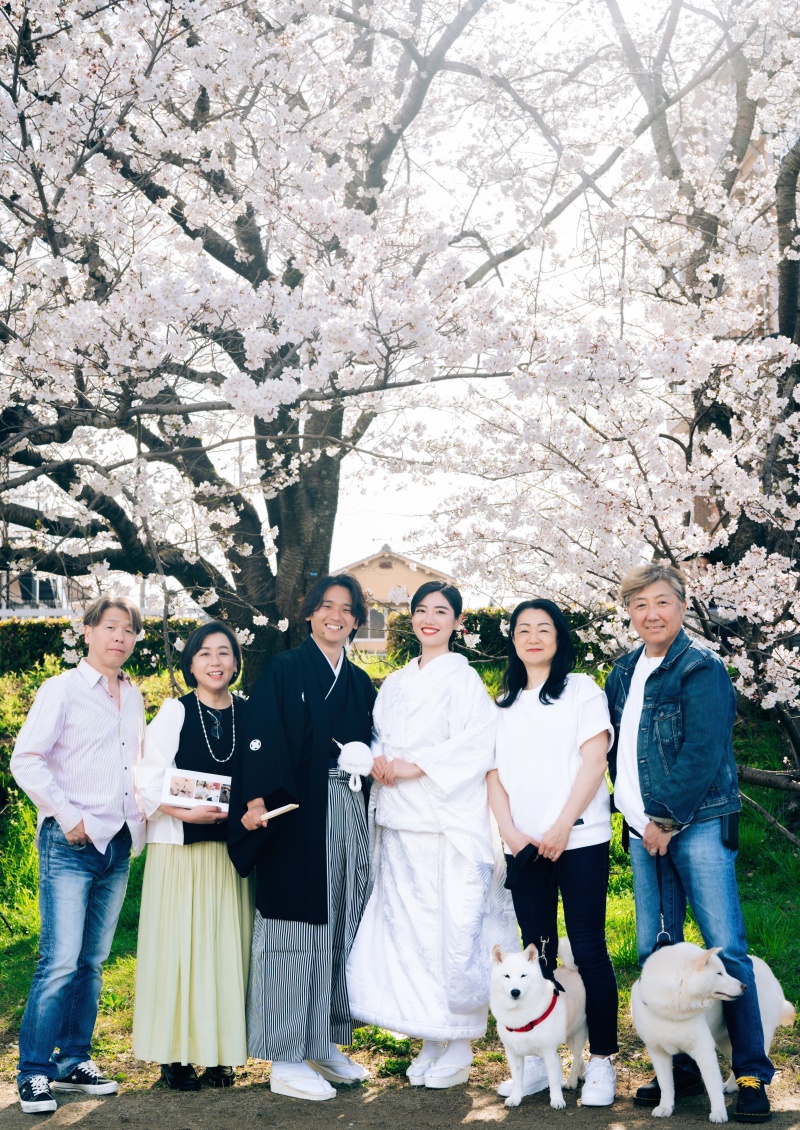 一緒に歩んできた軌跡を写真に