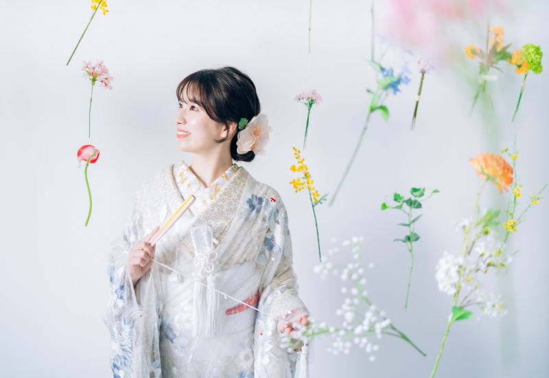 オーガンジー打掛ございます