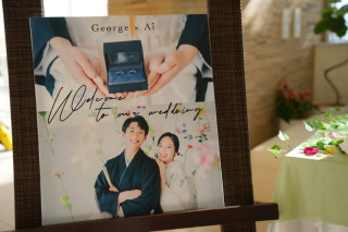 ウェルカムボード作成