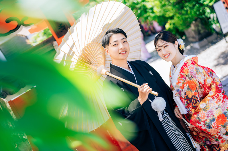 【アルバム付】東山八坂撮影プラン+スタジオ撮影特典《魔法の美肌・細見えレタッチ付》200枚