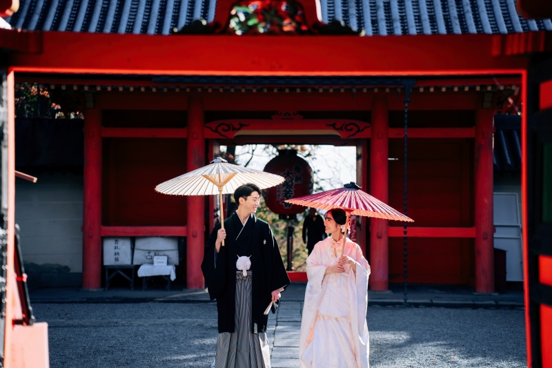 【アルバム付】毘沙門堂プラン+スタジオ撮影特典《魔法の美肌・細見えレタッチ付》200枚