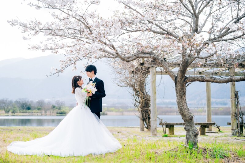 【映像プラン付】滋賀琵琶湖撮影プラン+スタジオ撮影特典《魔法の美肌・細見えレタッチ付》200枚