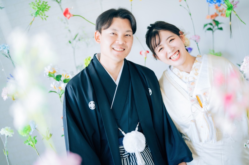 【お気軽撮影】和装スタジオ撮影プラン《魔法の美肌・細見えレタッチ付》40枚