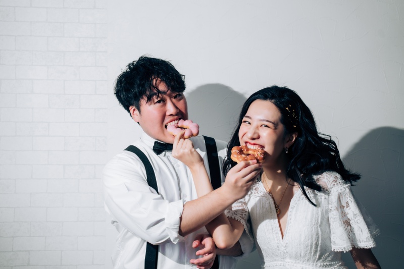 【お気軽撮影】洋装スタジオ撮影プラン《魔法の美肌・細見えレタッチ付》40枚