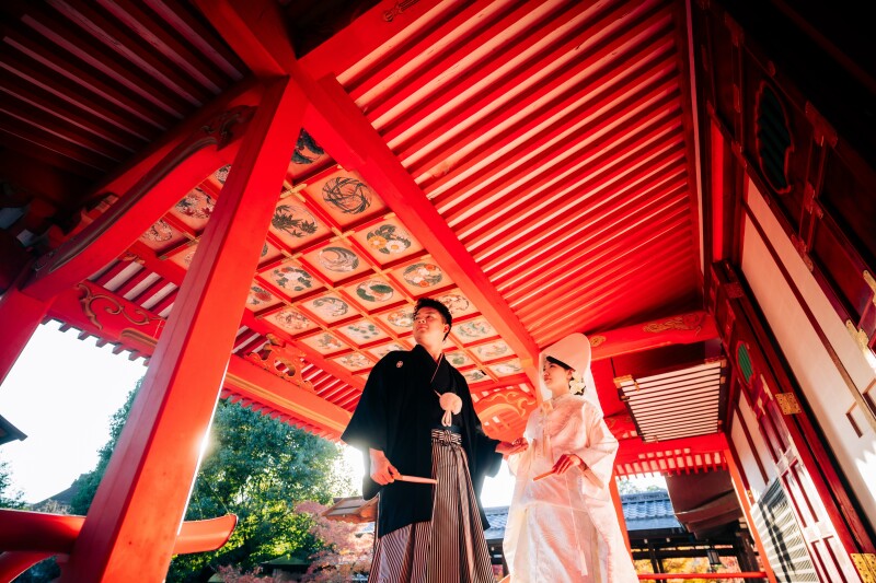 【アルバム付】大覚寺プラン+スタジオ撮影特典《魔法の美肌・細見えレタッチ付》200枚