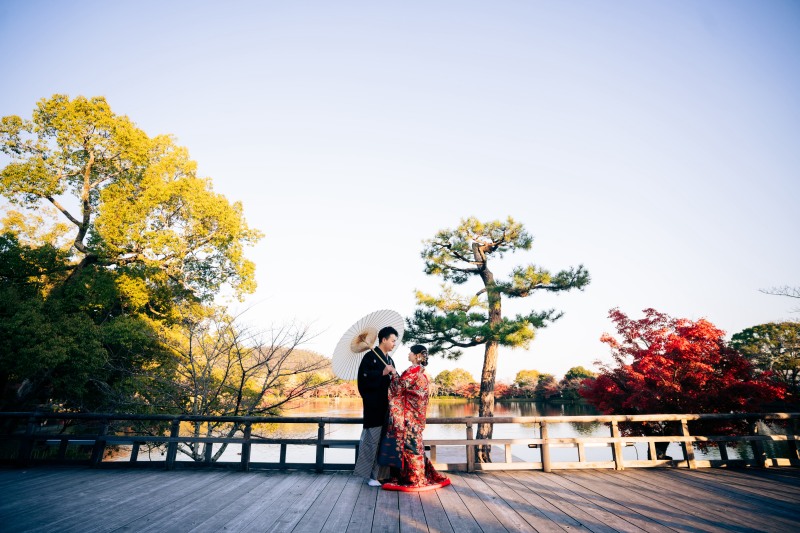 【アルバム付】大覚寺プラン+スタジオ撮影特典《魔法の美肌・細見えレタッチ付》200枚