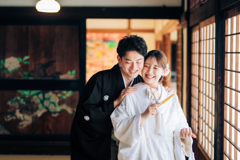 【ウェディングフォトの日限定】和装1着ロケ1箇所プラン+洋装スタジオ撮影特典《魔法の美肌・細見えレタッチ付》150枚