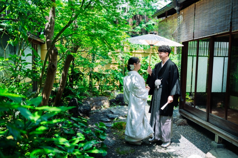 【6周年記念限定プラン】7/1/-7/30迄の撮影限定--和装1着ロケ1箇所プラン+貸切お庭撮影150枚データ