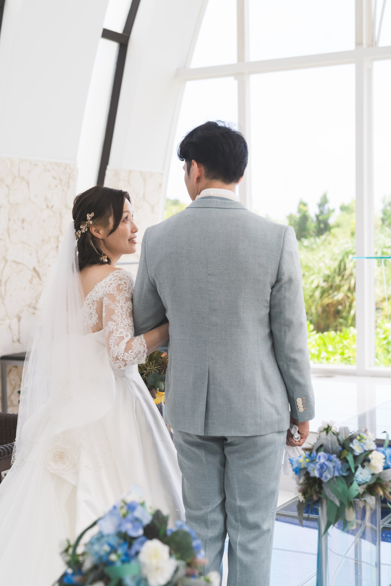 見つめ合う二人にキュン。