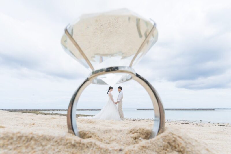 最後はBigリング遠近法♡♡♡