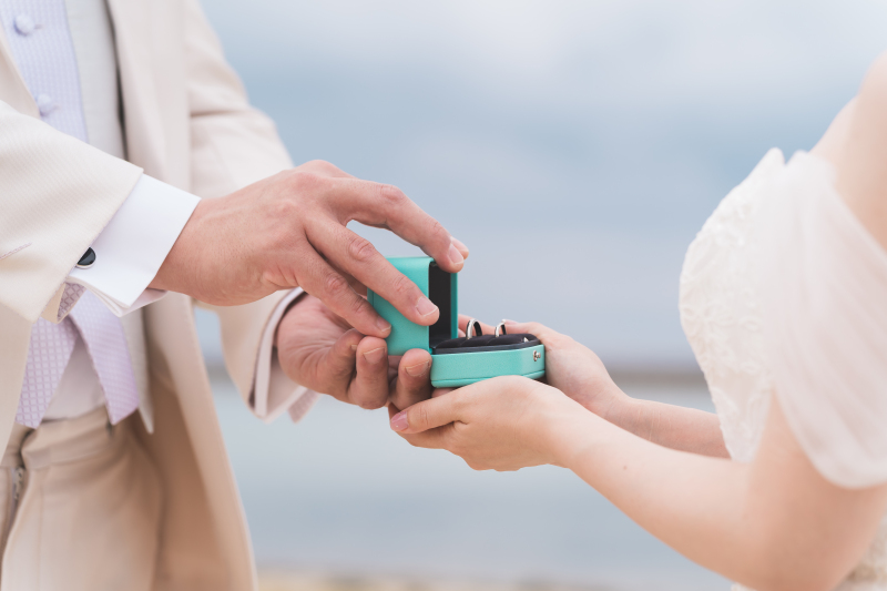 プロポーズショットです。