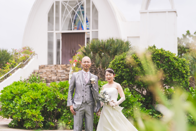 光と緑、そしてふたりだけの時間を残しましょう♡