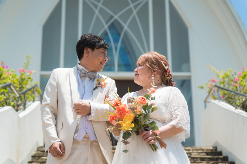 見つめ合う二人♡♡♡