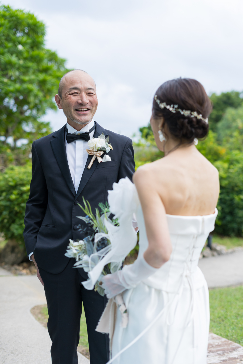 ご新郎様のダンディーな笑顔にキュン