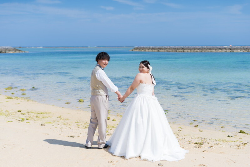青空と海に包まれて