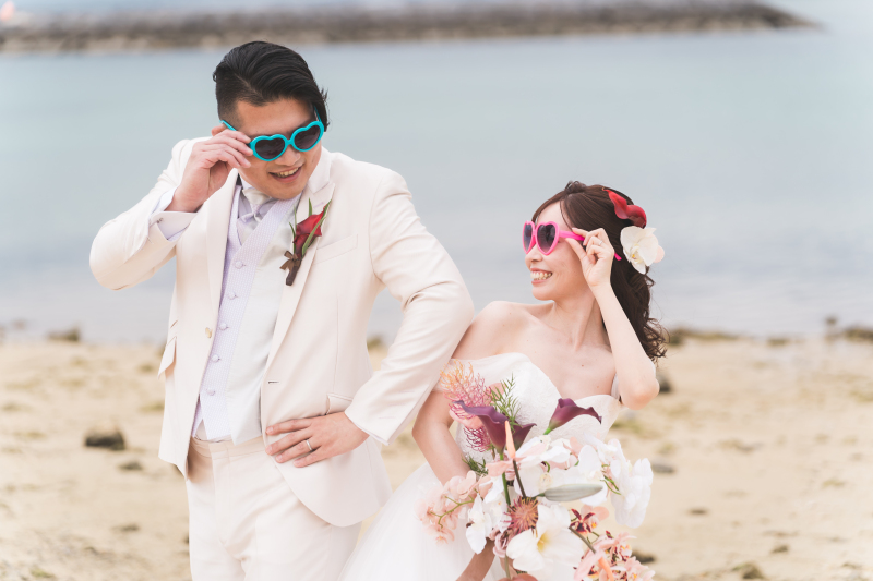 どう？サングラスショット？