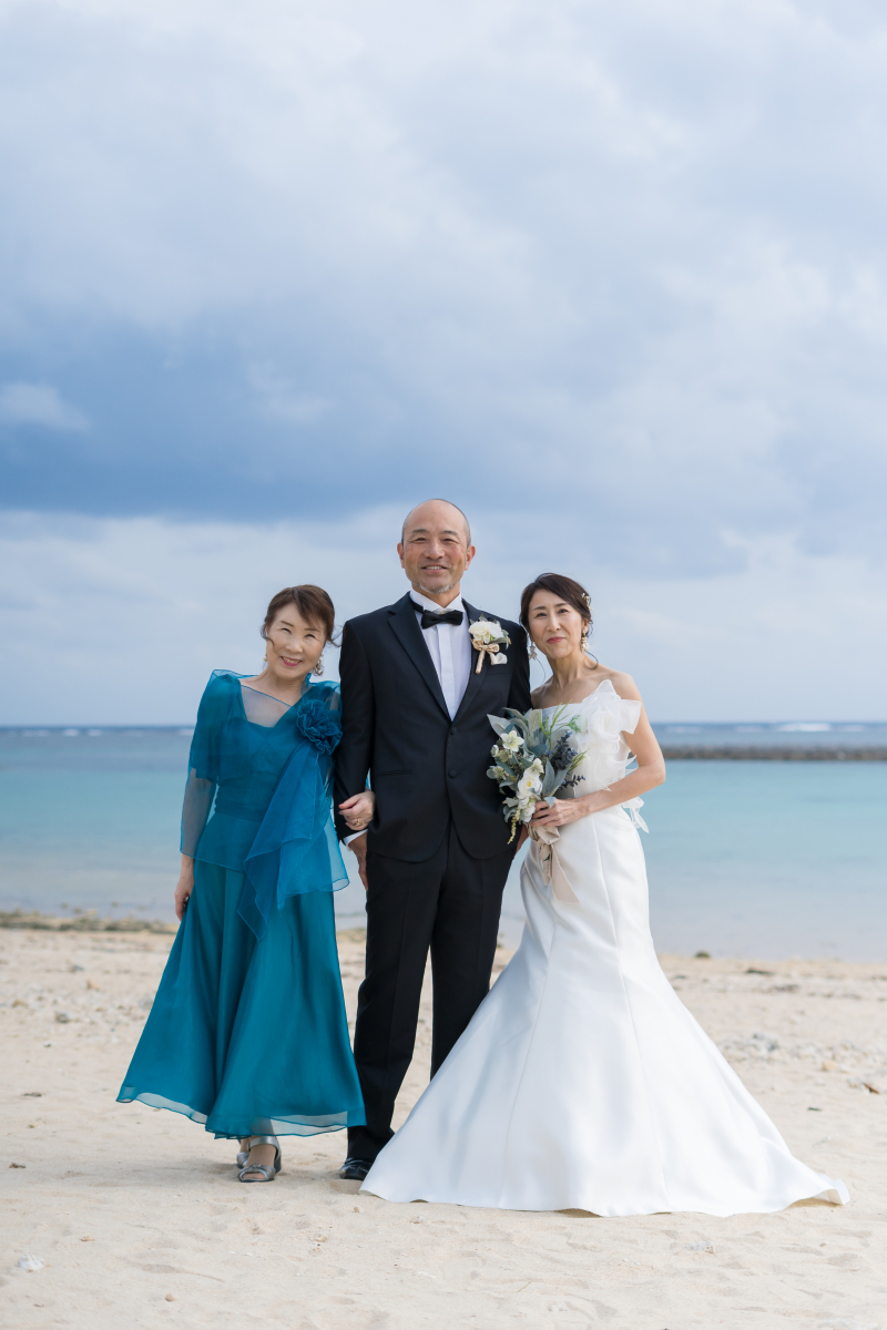 さぁ～ビーチでも３人で！！