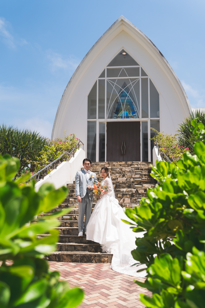 チャペル大階段ショット