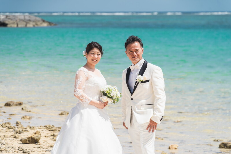 南国の太陽からも祝福されて