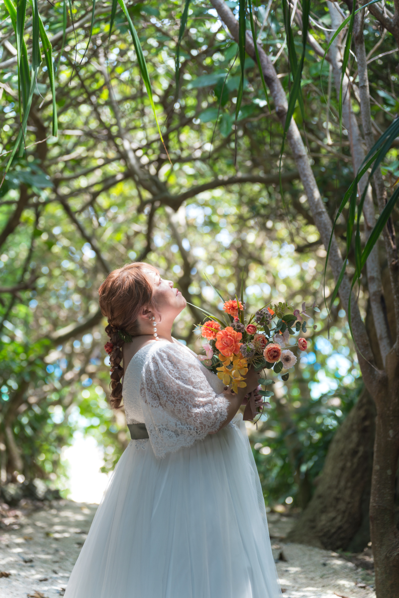 ラストは幻想的に美しくグリーン撮影へ