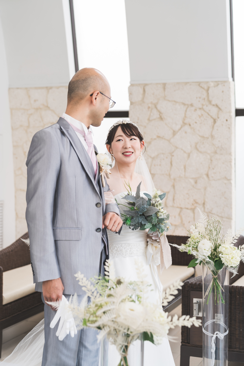 肩の力を抜いて、上質なウエディングフォトを☆