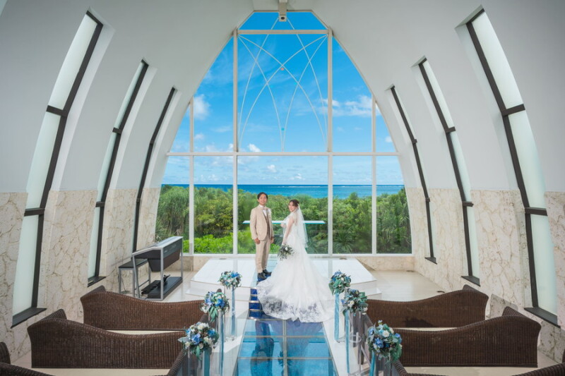 石垣島 by ワタベウェディング_チャペルで撮影できる
