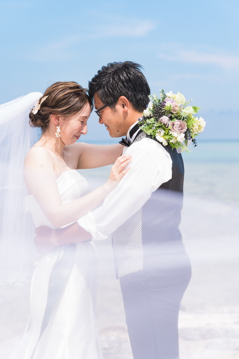 【アルバム付】◆石垣島ビーチフォト100カット◆アテンド付きでドレスふんわりショットもできる♪全データ納品|衣裳|ヘアメイク付