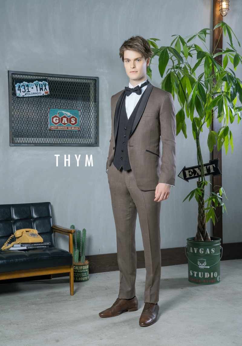 【THYM】グレージュ