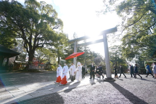 アンシャンテ/アレーズ_神社挙式
