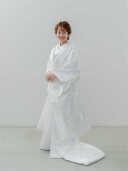 UD-白 枝垂れ桜に鶴 