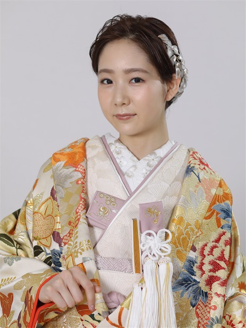和装小物五点セット　薄墨桜（うすずみさくら）