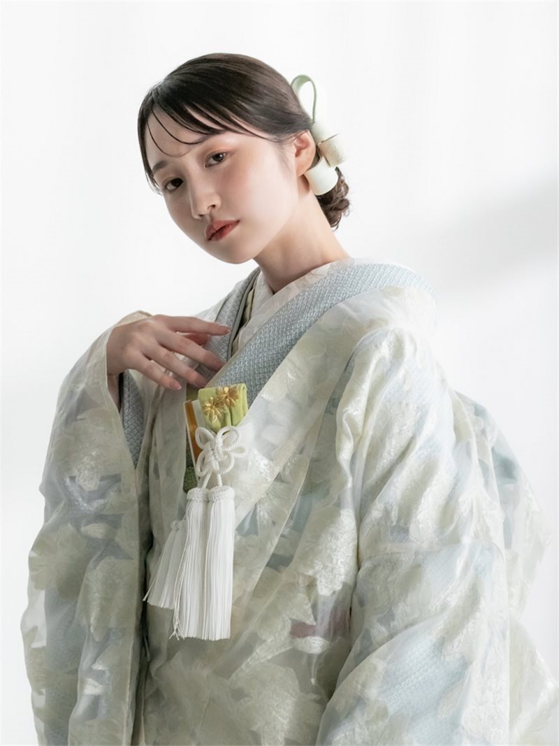 色掛下 かのこ 白縹