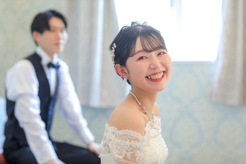 お仕度中