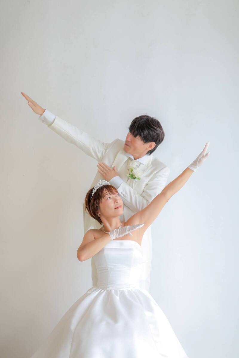 最後は決めポーズ！