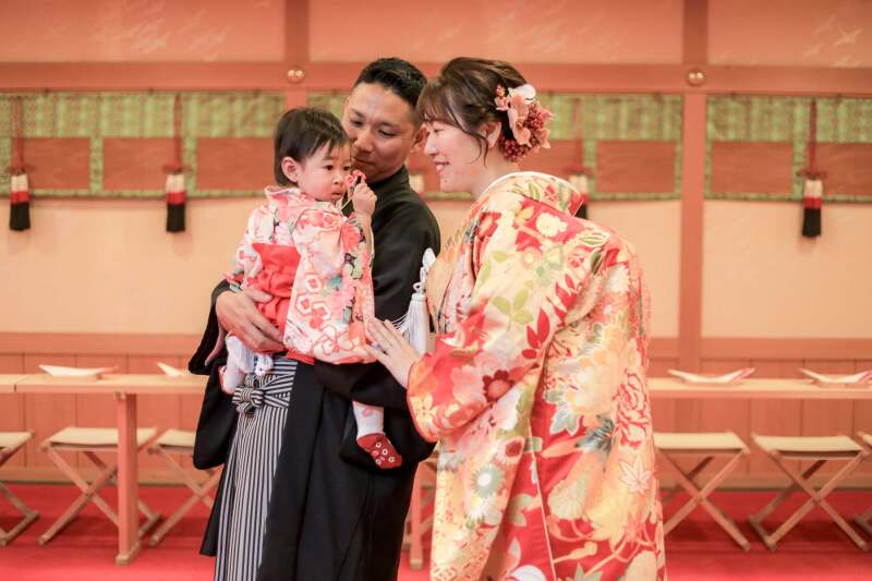 お子様と一緒に