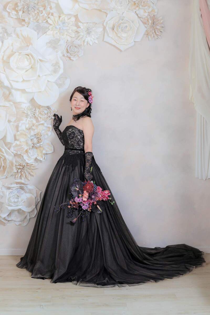 お色直しをして