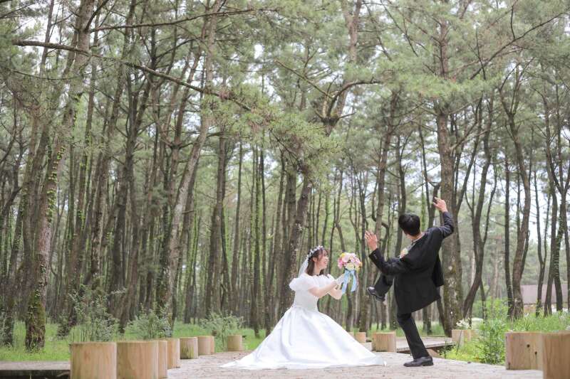 新婦からも!