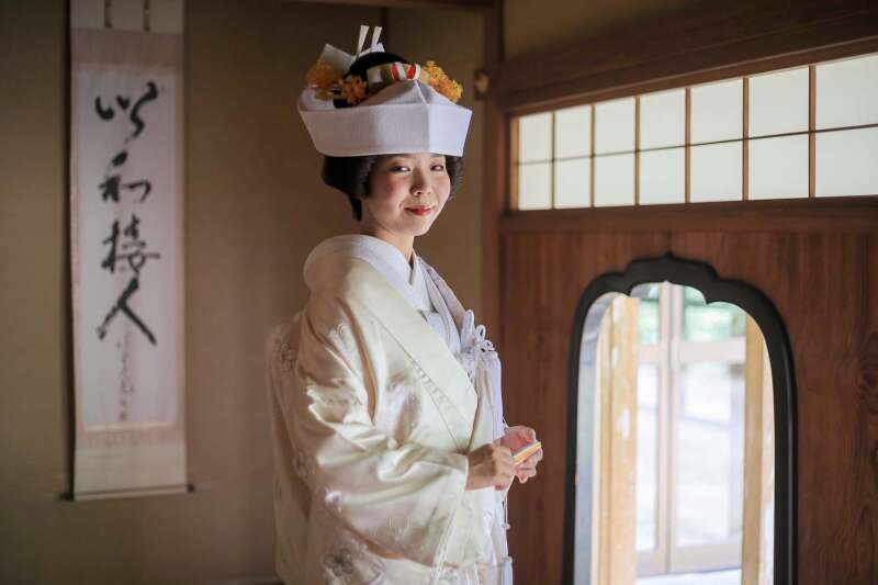新婦ソロショット