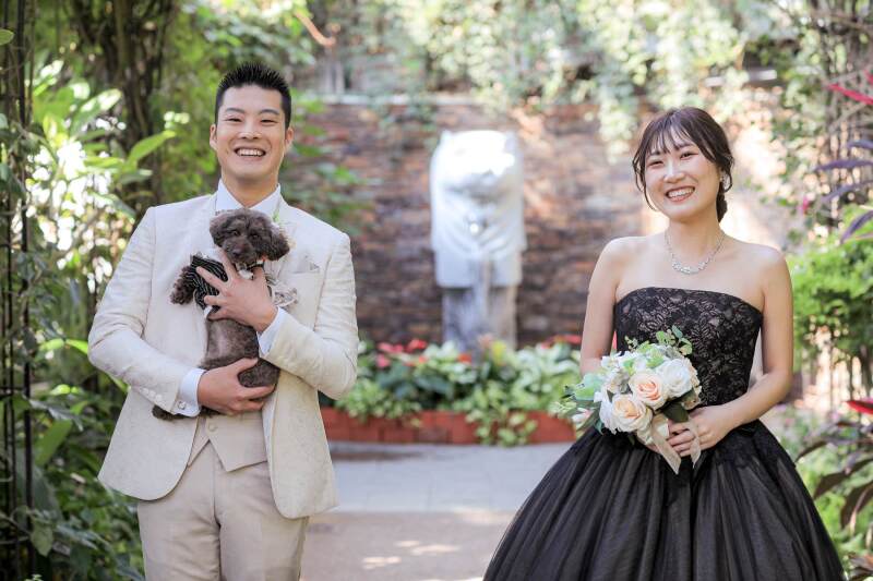 とびっきりの笑顔で